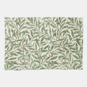 Linge De Cuisine Morris - Saule d'antiquité feuilles & Branches Mot
