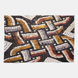 Linge De Cuisine Mosaïque romaine d'automne