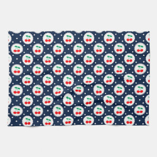 Linge De Cuisine Motif à points cerise – Cadeau et décoration de fr