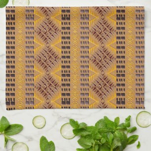 Linge De Cuisine motif africain tribal ethnique