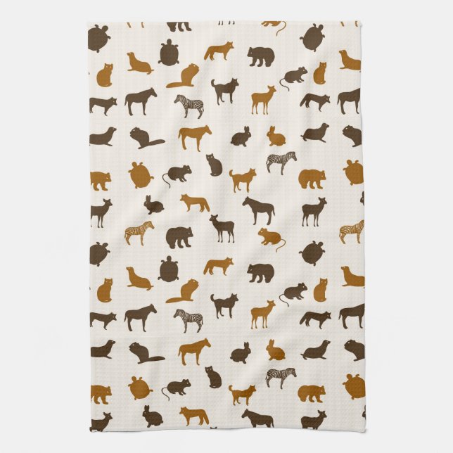Linge De Cuisine Motif animal 1 (Vertical)