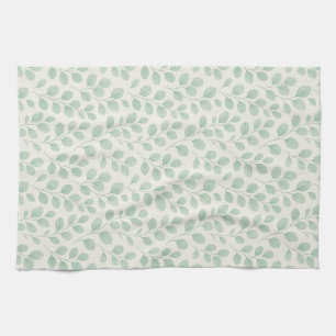 Linge De Cuisine Motif botanique d'eucalyptus