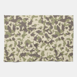 Linge De Cuisine Motif Camo