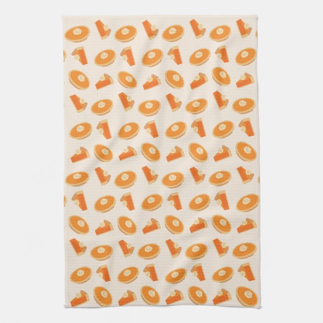 Linge De Cuisine Motif citrouille (Vertical)