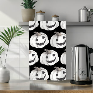 Linge De Cuisine Motif Citrouille éffrayant Bonne Halloween