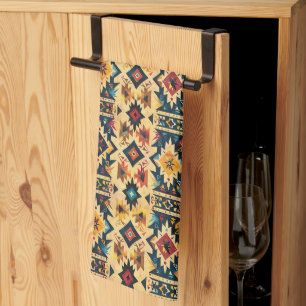 Linge De Cuisine motif cool occidental carrelé