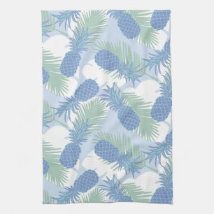 Linge De Cuisine Motif d'ananas tropical Pastel