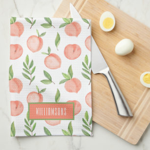 Linge De Cuisine Motif d'ancrage aquarelle personnalisé