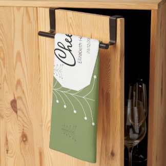 Linge De Cuisine Motif d'arbre simple moderne
