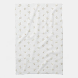 Linge De Cuisine Motif d'art botanique minimal en ligne (7)