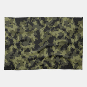 Linge De Cuisine Motif de Camo