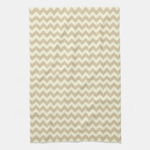 Linge De Cuisine Motif de Chevron