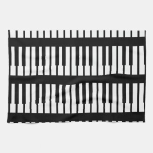 Linge De Cuisine Motif de clés de piano