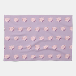 Linge De Cuisine Motif de cochon fille mignonne