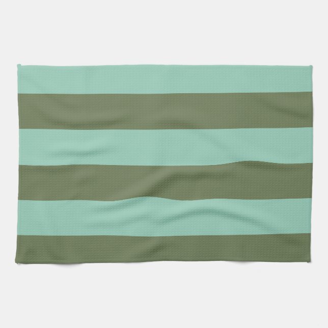 Linge De Cuisine Motif de coupures et de bandes de poires (Horizontal)