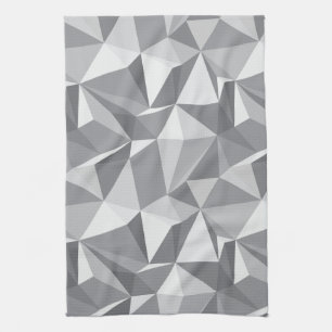 Linge De Cuisine Motif de diamant - polygone abstrait