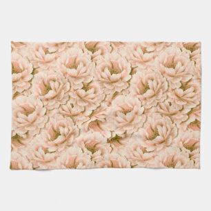 Linge De Cuisine Motif de fleurs d'aquarelle moderne