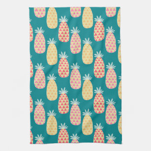 Linge De Cuisine Motif de griffonnage d'ananas
