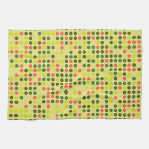 Linge De Cuisine Motif de la mosaïque Retro Polka Dot #10