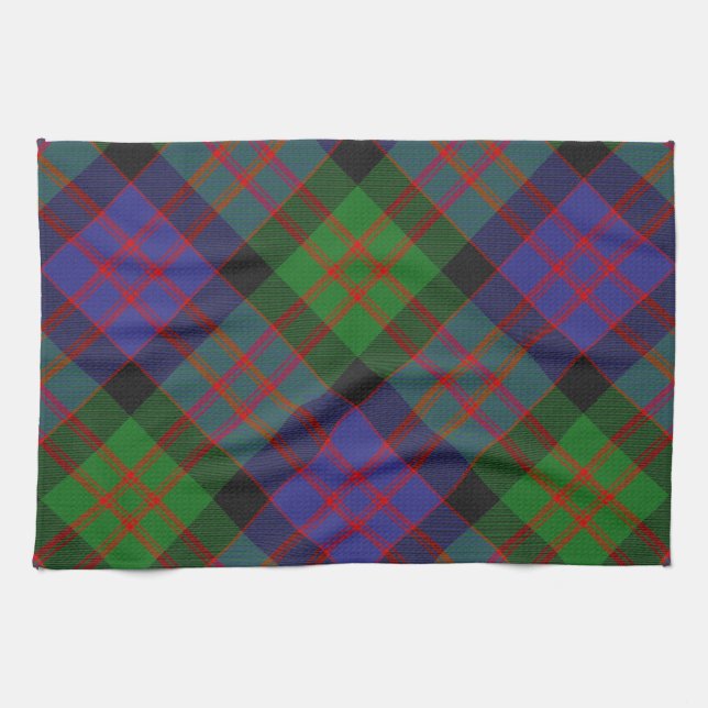 Linge De Cuisine Motif de MacDonald Scottish Clan Tartan Plaid (Horizontal)