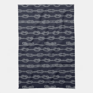 Linge De Cuisine Motif de noeuds marin