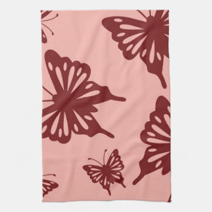 Linge De Cuisine motif de papillon