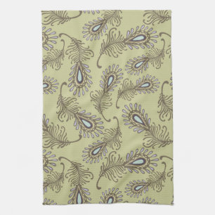 Linge De Cuisine Motif de plume