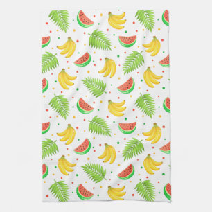Linge De Cuisine Motif de point de polka de fruit tropical