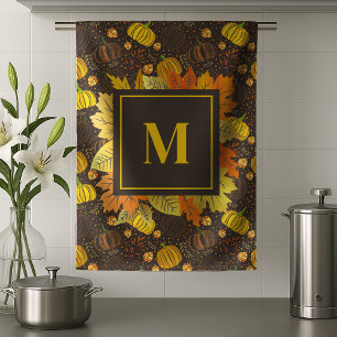 Linge De Cuisine Motif de récolte de citrouilles d'automne