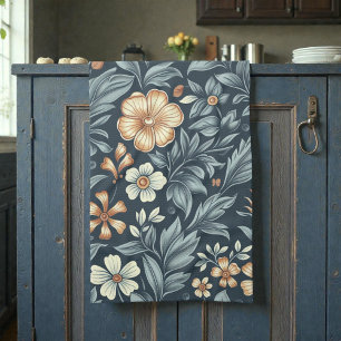 Linge De Cuisine Motif de style botanique inspiré de William Morris