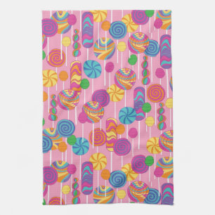 Linge De Cuisine Motif de sucrerie de lucettes