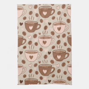 Linge De Cuisine Motif de tasse de café cosy (11)