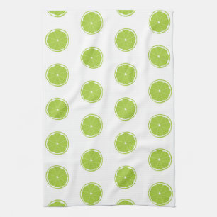 Linge De Cuisine Motif de tranche de citron vert
