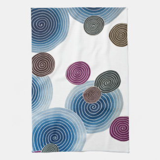 Linge De Cuisine Motif de wirl, design japonais
