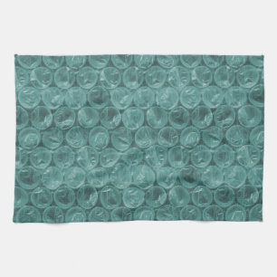Linge De Cuisine Motif d'enveloppement de bulle turquoise