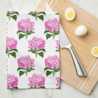 Motif d'illustration rose antique Hydrangea