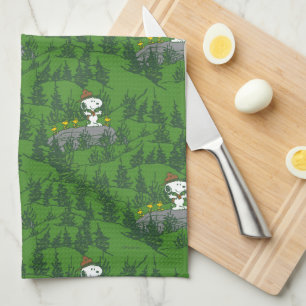 Linge De Cuisine Motif du Beagle de snoopy
