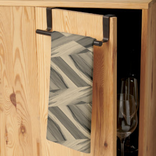 Linge De Cuisine Motif en marbre Brown complexe