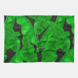Linge De Cuisine Motif feuille de banane