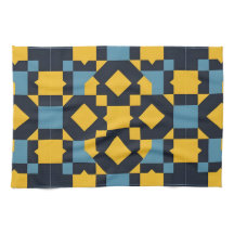 Motif géométrique Abstrait aux couleurs vives