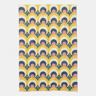 Linge De Cuisine Motif géométrique de cercle