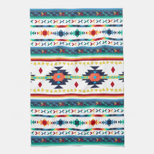 Linge De Cuisine motif géométrique ethnique tribal à la mode