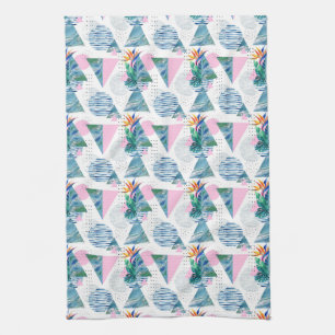Linge De Cuisine Motif géométrique tropical