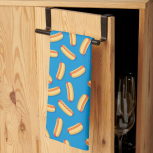 Linge De Cuisine Motif Hotdogs de restauration rapide