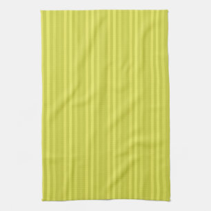 Linge De Cuisine Motif Jaune Chartreuse