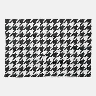 Linge De Cuisine Motif noir blanc de Houndstooth