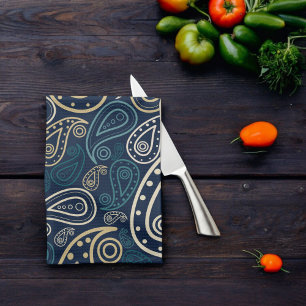 Linge De Cuisine Motif Paisley