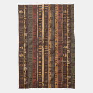 Linge De Cuisine Motif rayure rustique sud-ouest (5)