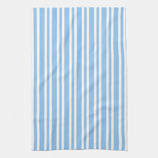 Linge De Cuisine Motif Rayures Bleu Blanc