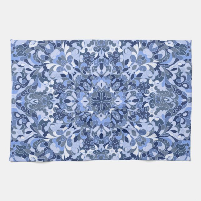 Linge De Cuisine motif riche et orné d'arabe (Horizontal)